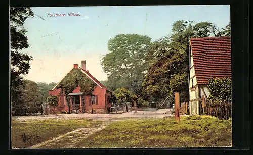 AK Möser, Motiv mit dem Forsthaus Külzau
