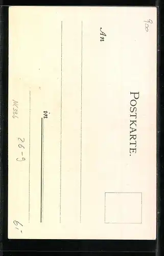 Künstler-AK Karl Mutter: Nürnberg, Darstellung vom Heidenturm