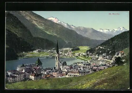 AK St. Moritz, Teilansicht