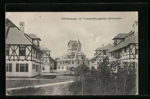 AK Grafenwöhr, Offizierslager im Truppenübungsplatz
