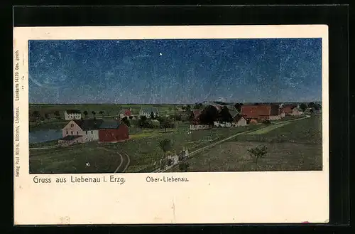 Luna-AK Liebenau i. Erzg., Ober-Liebenau