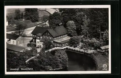 AK Jonsdorf /Zittauer Gebirge, Hotel Kurhaus Gondelfahrt