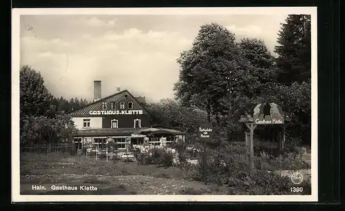 AK Hain, Gasthaus Klette