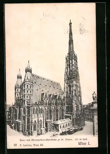 AK Wien, Dom- und Metropolitan-Pfarrkirche zu St. Stefan