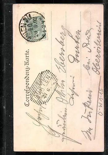 AK Wien, Stephanskirche mit Kutschen