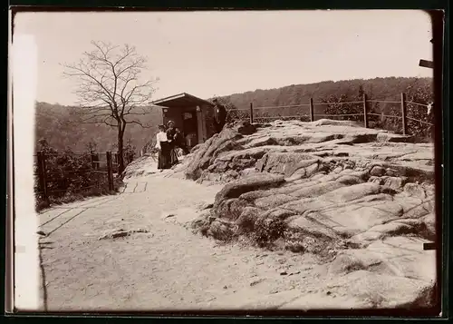 Fotografie Brück & Sohn Meissen, Ansicht Bad Lauterberg, Partie am Hausberg