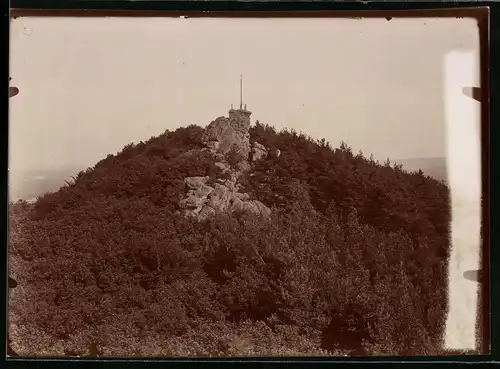 Fotografie Brück & Sohn Meissen, Ansicht Bodetal, Rosstrappe