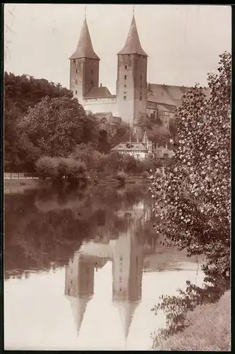 Fotografie Brück & Sohn Meissen, Ansicht Rochlitz i. Sa., Blick nach dem Schloss