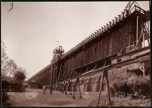 Fotografie Brück & Sohn Meissen, Ansicht Bad Kösen, Partie am Gradierwerk