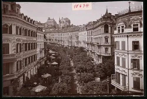 Fotografie Brück & Sohn Meissen, Ansicht Karlsbad, Obere Parkstrasse
