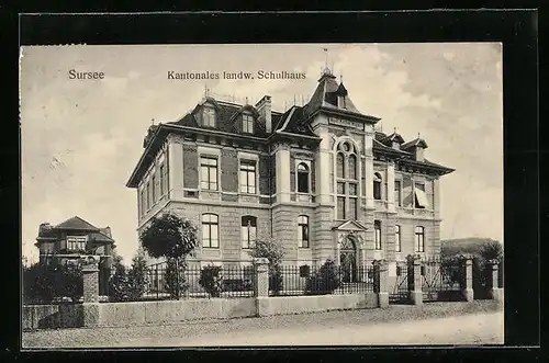 AK Sursee, Kantonales landwirtschaftliches Schulhaus