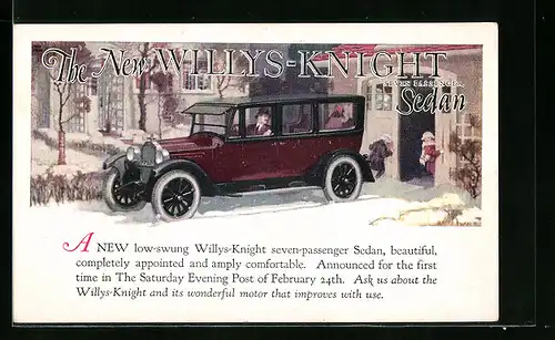 AK The new Willys-Knight, Sedan Auto