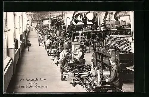 AK An Assembly Line of the Ford Motor Company, Ford Auto