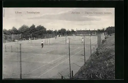 AK Libau, Tennisplatz