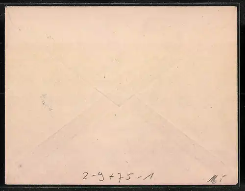 Briefumschlag Stempel Private Stadtpost Berliner Packet Fahrt