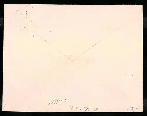 Briefumschlag Chemnitz, Private Stadtpost Berliner Packetfahrt AG