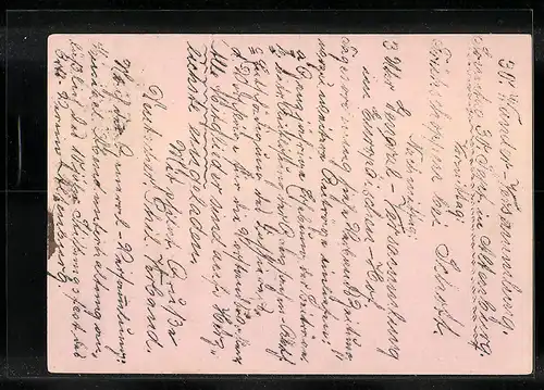 AK Berlin, Private Stadtpost Hansa