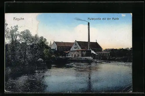 AK Raguhn, Muldepartie mit der Mühle