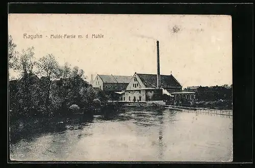 AK Raguhn, Mulde-Partie mit der Mühle