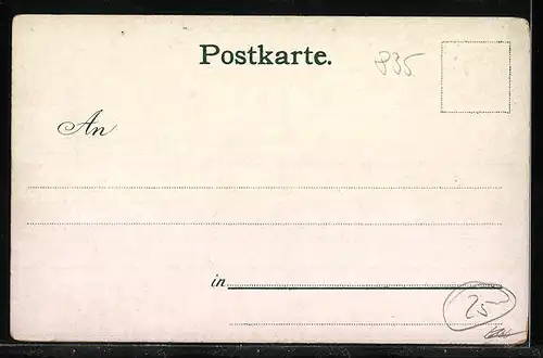 Lithographie Schweizermühle, Picknick auf der Wiese