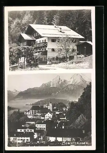 AK Berchtesgaden, Gasthof Kugelmühle, Teilansicht