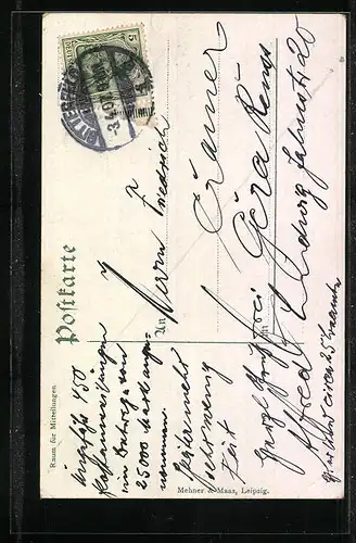 AK Bitterfeld, Kaiserl. Postamt