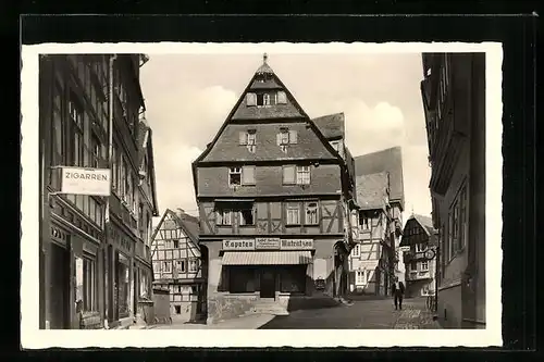 AK Limburg a. Lahn, Fischmarkt mit Café