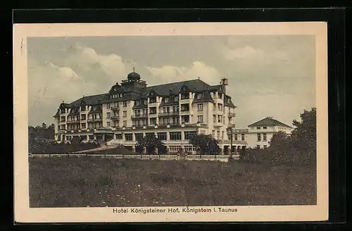 AK Königstein i. Taunus, Hotel Königsteiner Hof