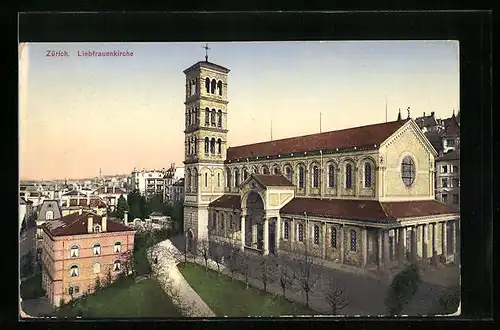 AK Zürich, Liebfrauenkirche