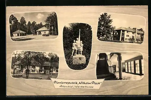 AK Altenhof /Werbellinsee, Pionierrepublik Wilhelm Pieck