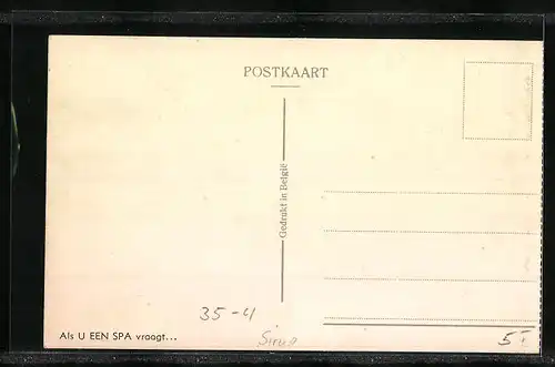 Künstler-AK Reklame für Spa Grenadine - Kinder spielen Indianer