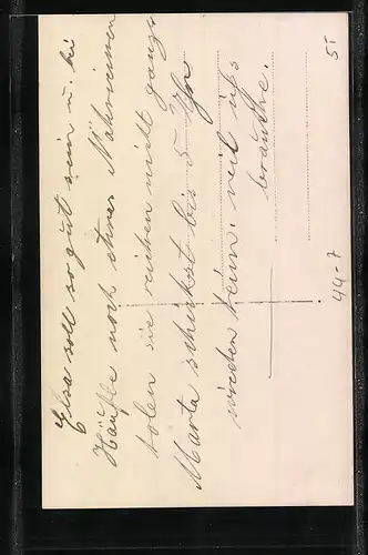 Foto-AK Zwei kleine Mädchen mit Puppen