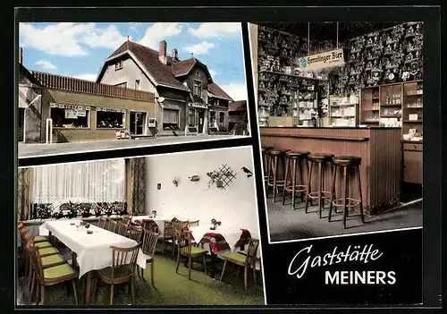 AK Neuenbrok, Gaststätte und Gemischtwaren G. Meiners