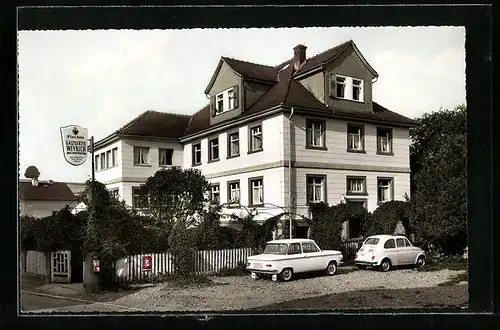 AK Vielbrunn /Odenwald, Pension Weyrich