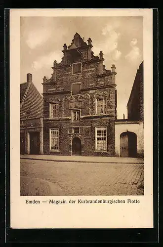 AK Emden, Magazin der Kurbrandenburgischen Flotte