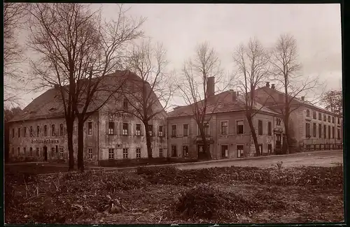 Fotografie Brück & Sohn Meissen, Ansicht Neustadt i. Sa., Blick auf das Schützenhaus