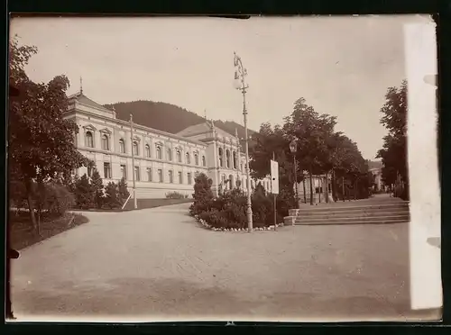 Fotografie Brück & Sohn Meissen, Ansicht Bad Harzburg, städtisches Soolbad Juliushall, Badehaus