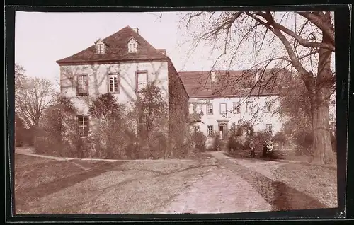 Fotografie Brück & Sohn Meissen, Ansicht Wilsdruff, Blick auf das Schloss Wilsdruff
