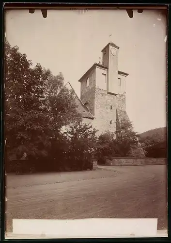 Fotografie Brück & Sohn Meissen, Ansicht Ilsenburg / Harz, Blick auf die Schlosskirche