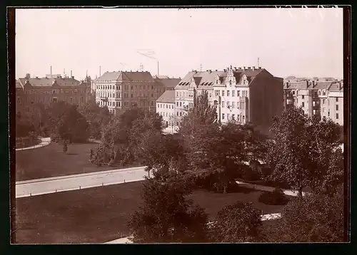 Fotografie Brück & Sohn Meissen, Ansicht Riesa, Kaiser-Wilhelm-Platz