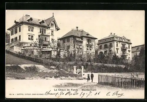 AK La Chaux de Fonds, Montbrillant