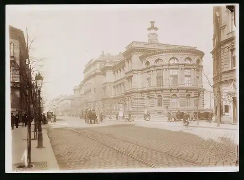 Fotografie Brück & Sohn Meissen, Ansicht Budapest, Klinik Üllöi ut