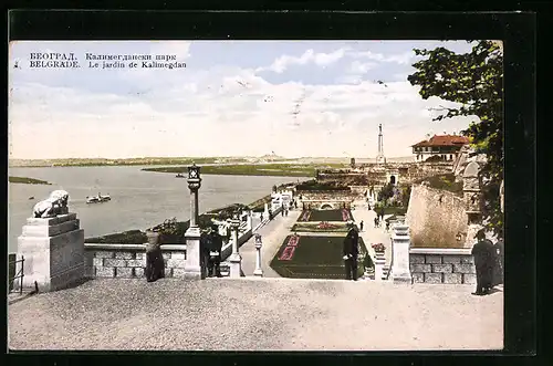 AK Belgrade, Le jardin de Kalimegdan