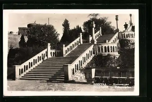 AK Belgrad, Kalemegdan, Freitreppe