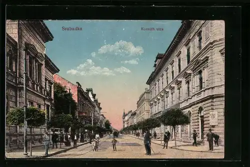 AK Szabadka, Kossuth utca
