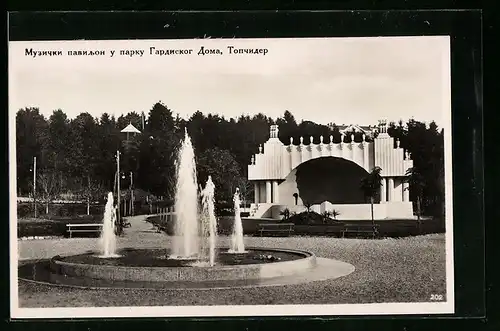 AK Toptchider, Pavillon de musique du Casino de la Garde Royale