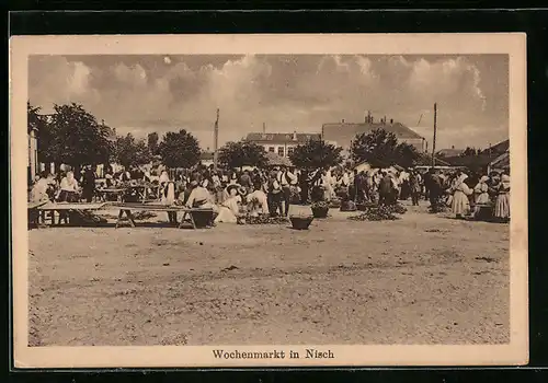 AK Nisch, Wochenmarkt