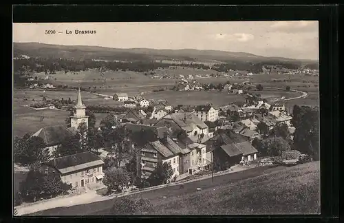 AK Brassus, Totalansicht des Örtchens