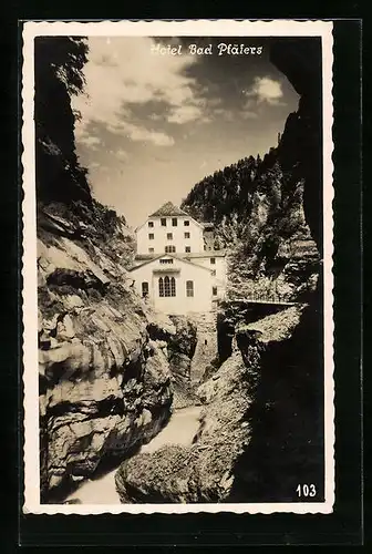 AK Bad Pfäfers, Hotel Bad Pfäfers