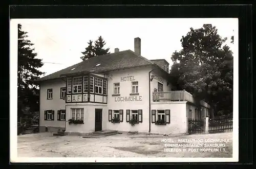 AK Köppern i. T., Hotel-Restaurant Lochmühle